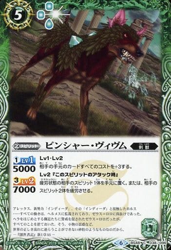 [C] BS48-038 ピンシャー・ヴィヴム