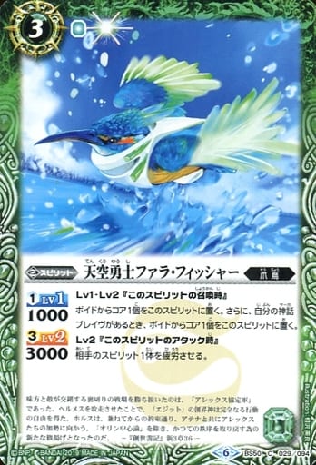 [C] BS50-029 天空勇士ファラ・フィッシャー