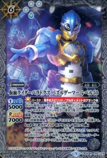 [R] CB06-058 仮面ライダーパラドクス パズル...