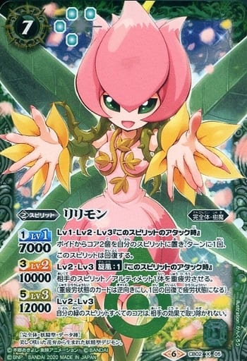 [X] CB02-X05 リリモン(CB11収録/2020年度版)