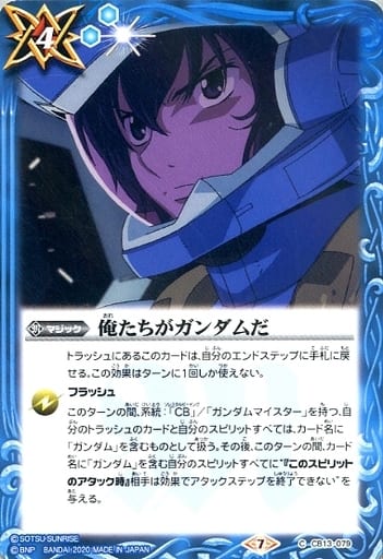 [C] CB13-079 俺たちがガンダムだ