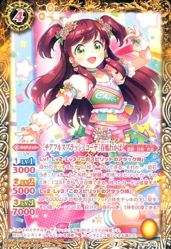 [C] CB14-051 [チアフルスプラッシュコーデ]春...