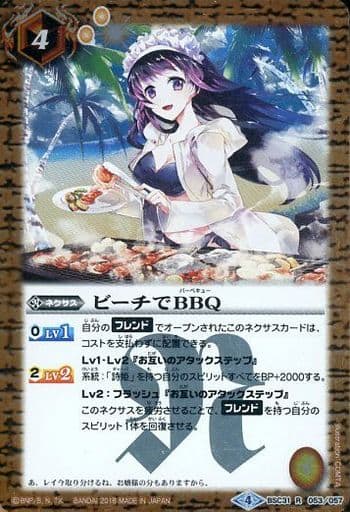 [R] BSC31-053 ビーチでＢＢＱ