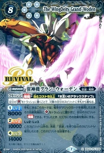 [X] BS43-RVX06 翼神機グラン・ウォーデン(BSC36...