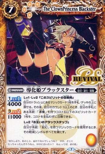 [-] P20-09 導化姫ブラックスター
