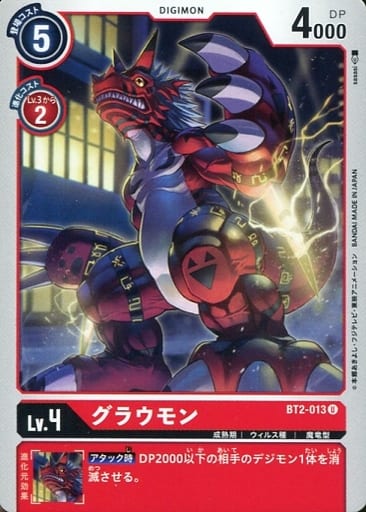 [U] BT2-013 グラウモン