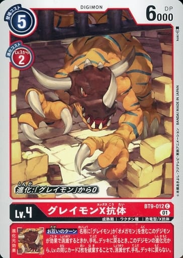 [C] BT9-012 グレイモンX抗体