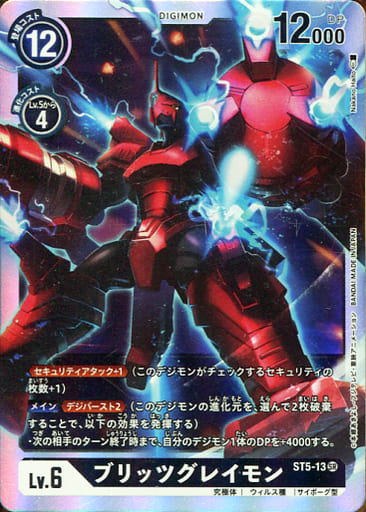 [SR] ST5-13 ブリッツグレイモン