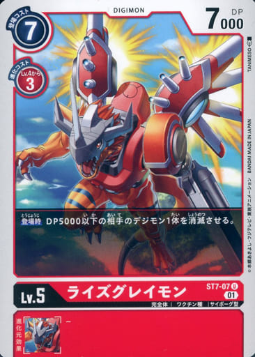 [U] ST7-07 ライズグレイモン