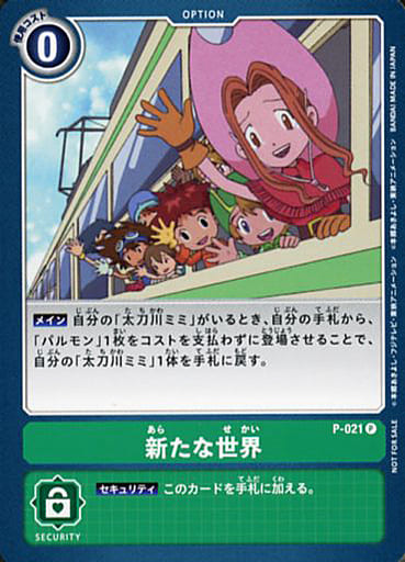 [P] P-021 新たな世界