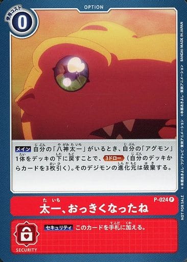 [P] P-024 太一、おっきくなったね