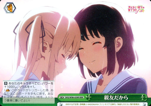 [RRR] SHS/W98-059R 親友だから