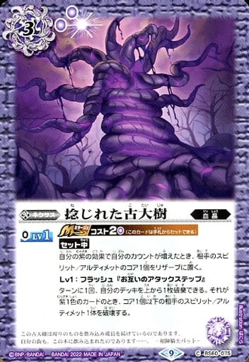 [C] BS60-075 捻じれた古大樹