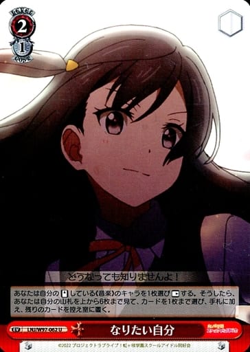 [U] LNJ/W97-062 なりたい自分