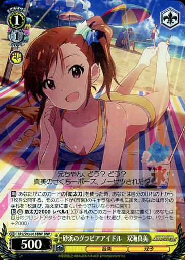 [BNP] IAS/S93-033BNP 砂浜のグラビアアイドル 双海真美