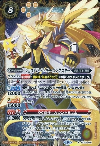 [X] PC02-X01 ショコドラ・ザ・モーニングスター