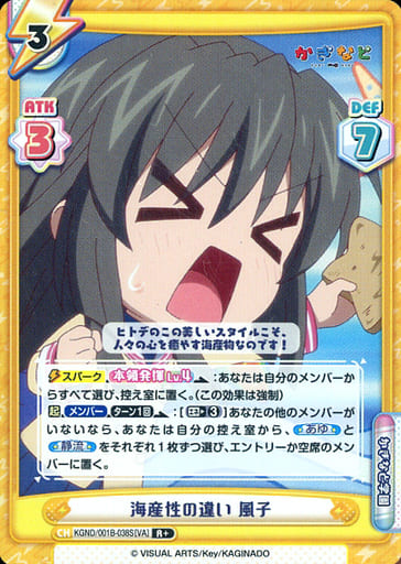 [R+] KGND/001B-038S[VA] 海産性の違い 風子