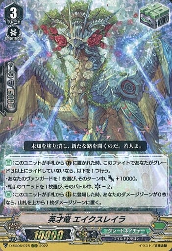 [RRR] D-VS06/075 英才竜 エイクスレイラ