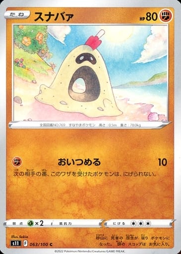 [C] 063/100 スナバァ