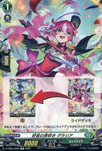 [TD] D-TD01/003T 好音の芽吹き グラシア(チュート...