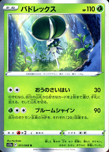 [R] 011/068 バドレックス