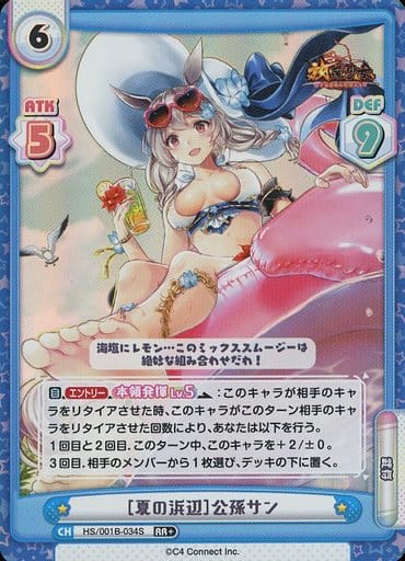 [RR+] HS/001B-034S ［夏の浜辺］公孫サン