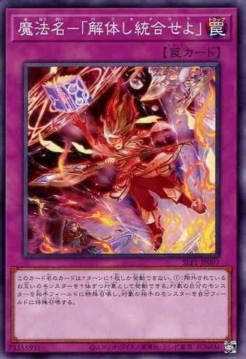 [N] SLF1-JP097 魔法名-「解体し統合せよ」
