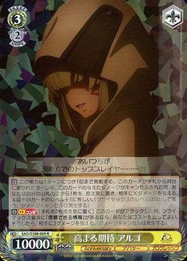 [R] SAO/S100-009 高まる期待 アルゴ
