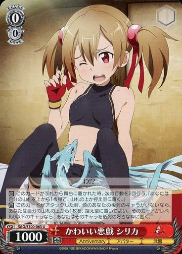 [U] SAO/S100-063 かわいい悪戯 シリカ
