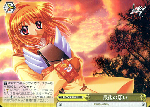 [RRR] Kka/W102-028R 最後の願い