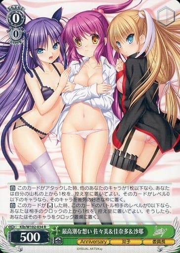 [R] Klb/W102-034 最高潮な想い 佐々美佳奈多沙耶