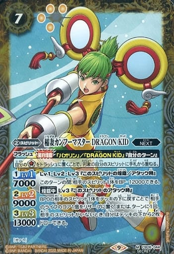 [M-SEC] CB26-044 稲妻カンフーマスター DRAGON KI...