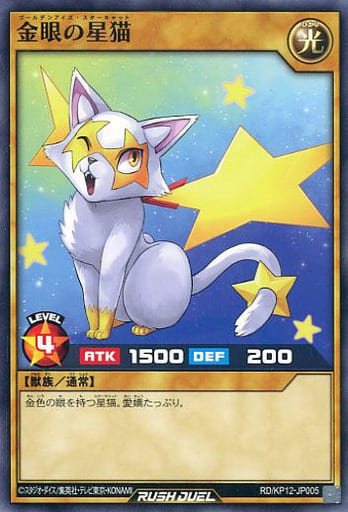 [N] RD/KP12-JP005 金眼の星猫