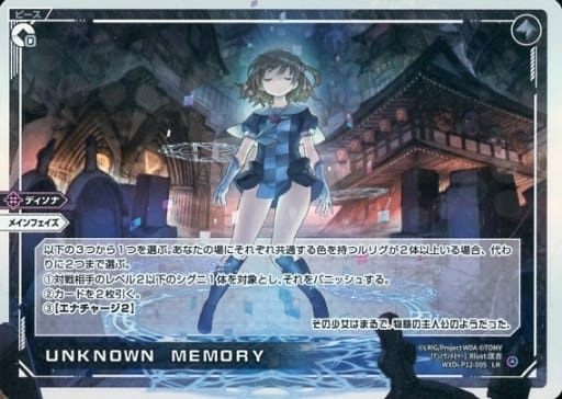 [LR] WXDi-P12-005 UNKNOWN MEMORY