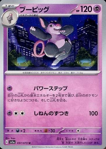 [U] 037/073 ブーピッグ