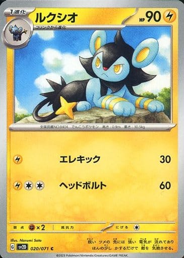 [C] 020/071 ルクシオ