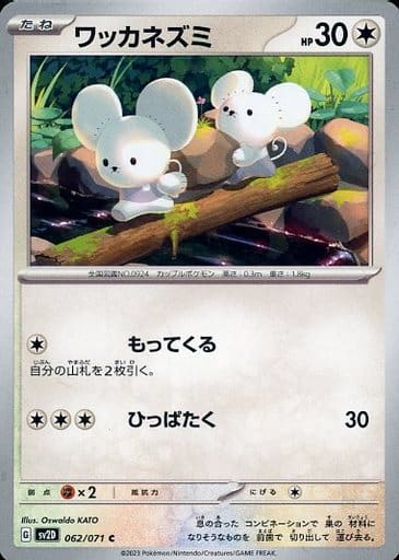 [C] 062/071 ワッカネズミ