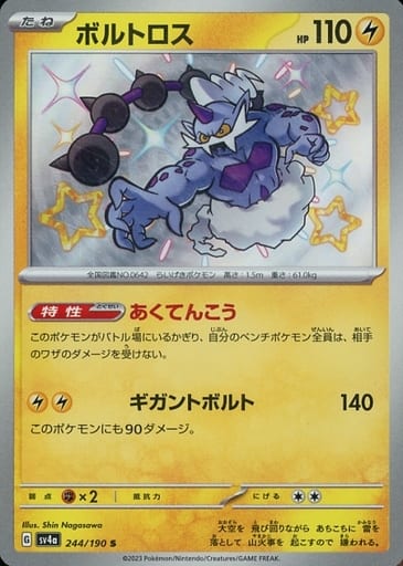 [S] 244/190 ボルトロス